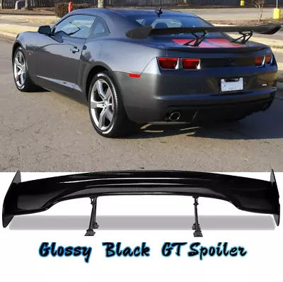 47'' Rear Trunk Spoiler Wing GT-Style Adjustable Bracket Glossy For Chevy Camaro • $149.19