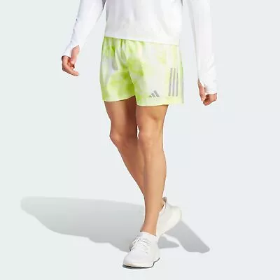 Adidas Men Own The Run Allover Print Shorts • $40