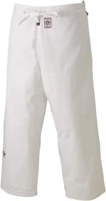 22JB8A0101 Mizuno JAPAN White Pants Judogi IJF Official Approved Size No. 3B Go • $131.92