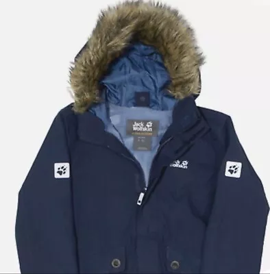 Jack Wolfskin Parker Jacket Blue • £20