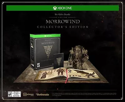 The Elder Scrolls Online Morrowind (Collector's Edition) For XBOX ONE - NEW! • $54