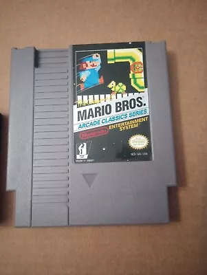 The Original Mario Bros. Arcade Classic (Nintendo NES 1986) Tested - Authentic • $11.50