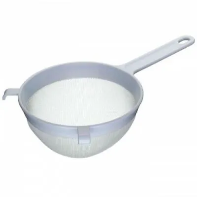 Kitchen Craft Round Nylon Mesh Plastic Sieve - 18cm • £3.09