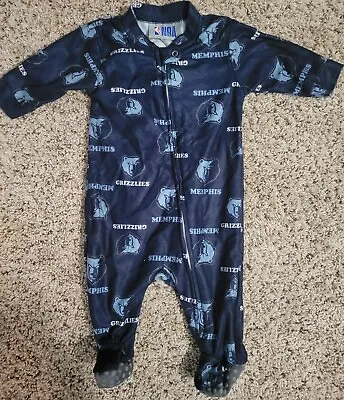 Infant/Toddler Memphis Grizzlies Coverall Zip Up Sleeper • $12.99