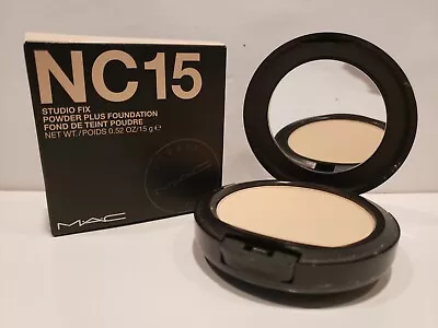 Mac ~ Studio Fix Powder Plus Foundation ~ NC 15 ~ NIB  • $27.99