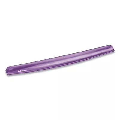 Fellowes 91437 Gel Crystals 18.5  X 2.25  Keyboard Wrist Rest - Purple New • $24.08
