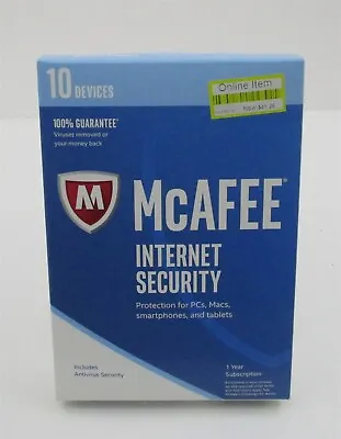 McAfee MIS17ETGORAA 2017 Total Protection 10 Devices • $24.99