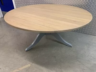 £1195 • Buy Neptune Chichester Solid Oak Top Round Kitchen Dining Table 150 Cm - RRP£1750