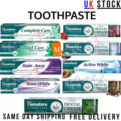 £6.49 • Buy Himalaya Herbal Toothpaste Total Oral Care Natural Sensitive Teeth Gums Clove UK