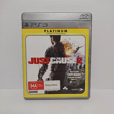 Just Cause 2 PlayStation 3 PS3 - Complete With Manual. Pal • $9.99