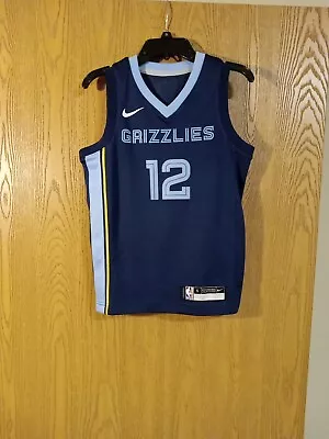 Memphis Grizzlies Ja Morant #12 Nike Swingman Jersey Youth Small EUC • $19.96