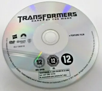 Transformers - Dark Of The Moon (DVD 2011) • £1.50