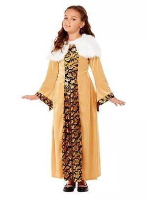 Deluxe Medieval Countess Costume Gold • $38.65