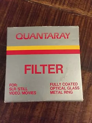 Quantaray Filter 58 Mm  6X-CS  24-166-5553 -B • $8.99