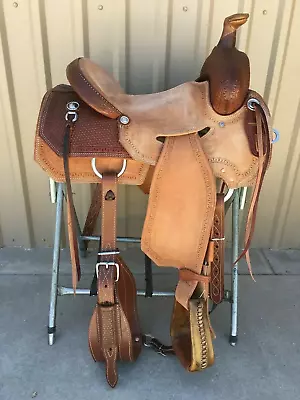 Wade Roper Round Skirt Western Roping Saddle FQHB - SIze 14'' Inches To 18'' Inc • $553.32