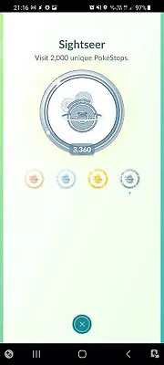$20 • Buy Pokémon Go Platinum Medal Sightseer