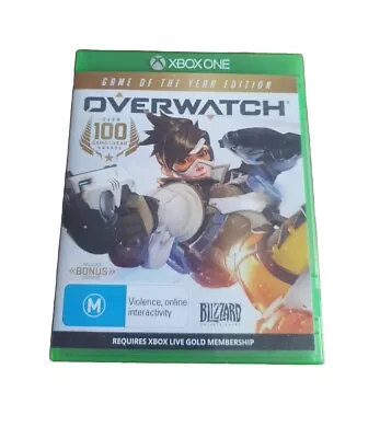 Overwatch Game Of The Year Edition Complete  - XBOX ONE XB1 Video Game • $6.20