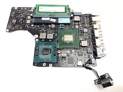 Apple MacBook 2008 A1278 Motherboard 820-2327-A 2GB RAM SLB4N Core 2 Duo P8600  • £29.93