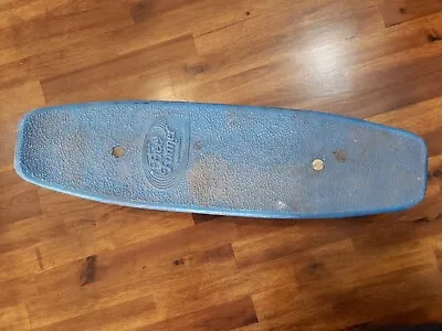 Vintage 70s California Free Former Blue Plastic Skateboard Urethane Wheels • $35