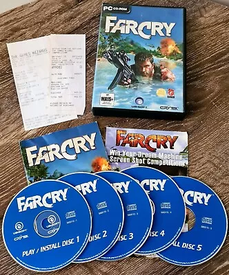 $18.50 • Buy FAR CRY - 2004 - PC Video Game -  5-Disc COMPLETE SET