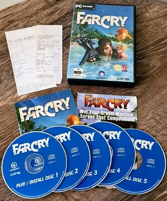 $18.50 • Buy FAR CRY - 2004 - PC Video Game -  5-Disc COMPLETE SET