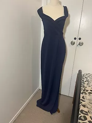 Navy Formal Dress Size 14 - FREE POSTAGE!! • $20