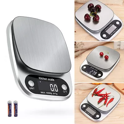 Digital Stainless Steel Multifunction Kitchen Food Scale • $30.98