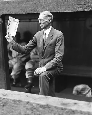 CONNIE MACK Glossy 8x10 Photo Philadelphia Athletics Print Poster HOF 37 • $5.49