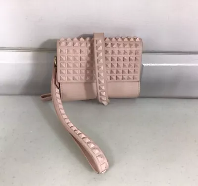 $28 • Buy ZARA Leather Wristlet Clutch Purse Bag