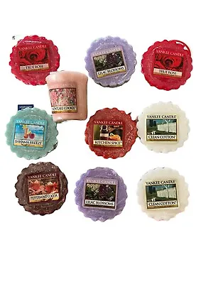 RARE Yankee Candle Tart Lot Assorted Scented Bonus Vintage Votive Floating Gift • $40