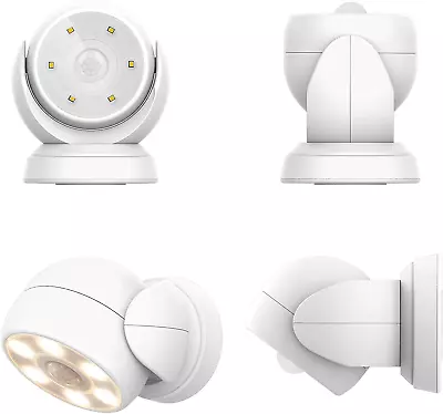 Battery Operated Motion Sensor Light Outdoor Wireless Waterproof Spotlight Motio • $27.92