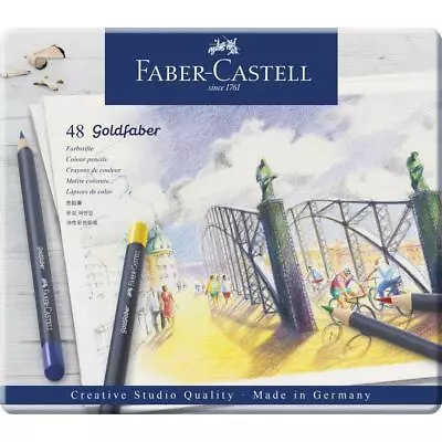 Faber- Castell 48 Goldfaber Colored Pencils • $40