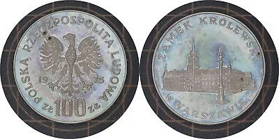 100 Zlotys 1975 Poland Silver Coin # 256 • $1