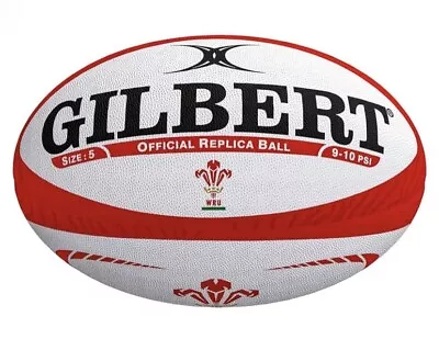 Gilbert Official Wales RFU Replica Rugby Ball - Size 5 • £19.99