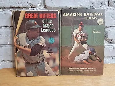 Vintage Baseball Books Qty:2 Major League Library • $29.99