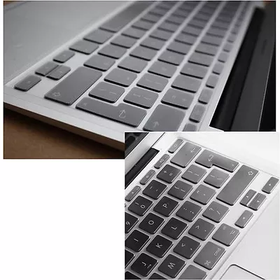 EU UK Version Clear Keyboard Cover Skin For MacBook Air/ White/ Pro 11 13 14 15  • $5.99