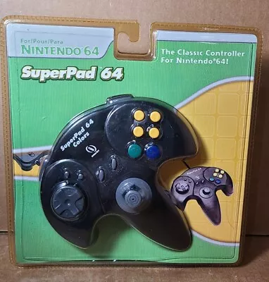 InterAct Super Pad SuperPad 64 Controller For Nintendo 64 N64 New In Packaging • $24.29