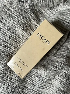 CK  CALVIN KLEIN ESCAPE EAU DE TOILETTE Spray For MEN  100ml NEW • £25