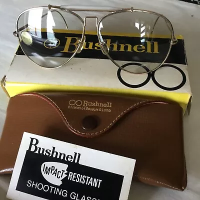 Vintage Bushnell Impact Resistant Shooting Glasses  • $120