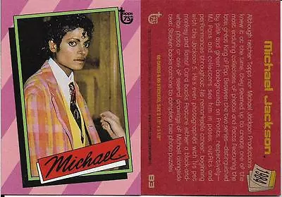 2013 Topps 75th Anniversary #83 Michael Jackson 1984 Beat It Thriller MJ • $0.99