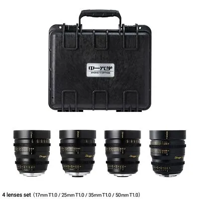 ZhongYi Mitakon Cinema Lens Set For Micro Four Thirds M4/3 MFT M43-Mount Camera • $399