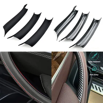 $26.02 • Buy For BMW X5 F15 X6 F16 2015-2018 Interior Door Side Pull Handle Cover Trim