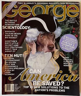 George Magazine - ‘Can America Be Saved’  April 1997.  VG • $25
