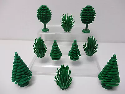 (B8) LEGO Trees Bushes Fir Plants Forest Knight City 6276 6086 6080 Collection • $32.85