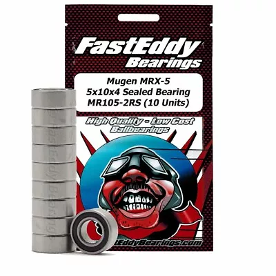 Mugen MRX-5 5x10x4 Sealed Bearing MR105-2RS 10 Units • $10.99