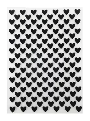 Embossing Folder  -  6  X 4  - HEARTS - Love - Valentine - Wedding - Crafts • £4.25
