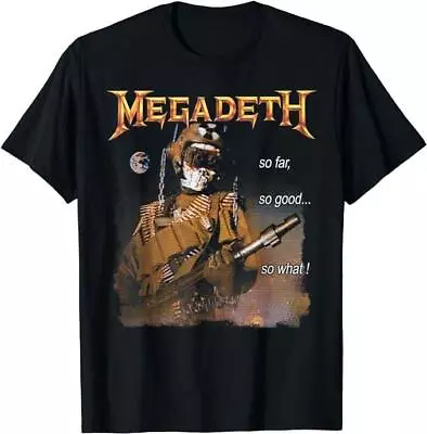 Megadeth   So Far  So Good  So What  Nuclear T-Shirt  Gift Fans. New New • $16.99