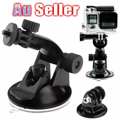 GoPro 3+ 4 5 Gopro Accessories Windshield Mount Car Suction Cup Window Holder • $12.34