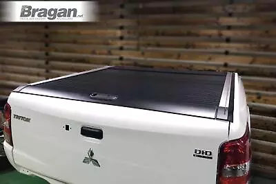 Rollback Tonneau Cover To Fit Mitsubishi L200 2015+ 4x4 Rear Back Cover Sliding • $1392.62