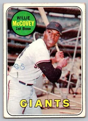 1969 Topps #440 Willie McCovey Last Name In Yellow *YSC* • $8